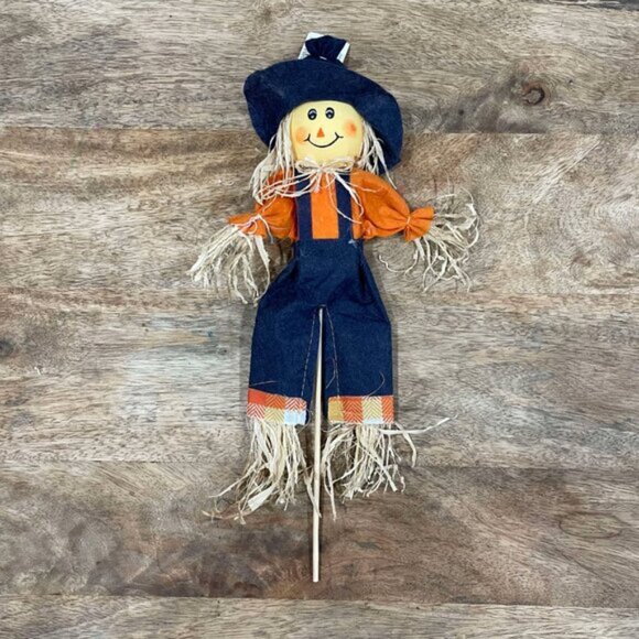 NEW 18Pc Fall Harvest Scarecrow Picks - Picture 4 of 8